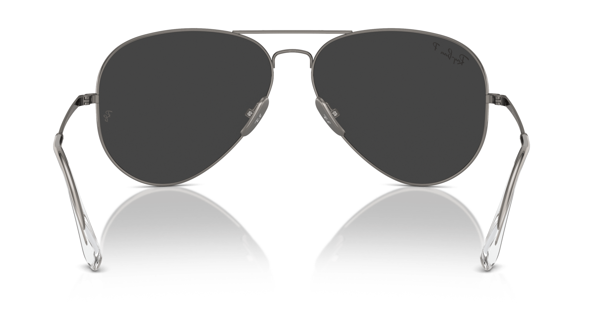 Image of Aviator Titanium - Gunmetal | Black - 62mm - Sunglass World
