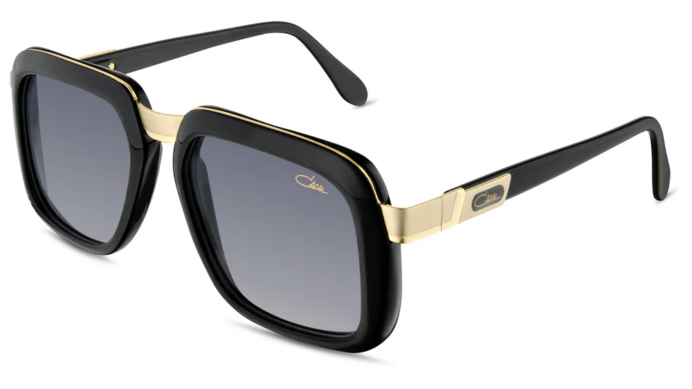 Image of 616/3 Shiny Black-Gold | Grey Gradient