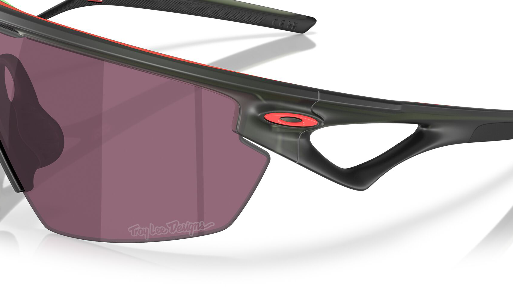 Image of Sphaera Troy Lee Designs Series - Matte Olive Ink | Prizm Road Black