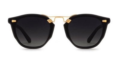 Image of Beau Nylon - Black+Shadow 24K | Grey Gradient Polarized - Sunglass World