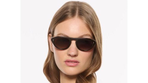 Image of Billie - Bronze Metallic + Bone | Amber Gradient - Sunglass World