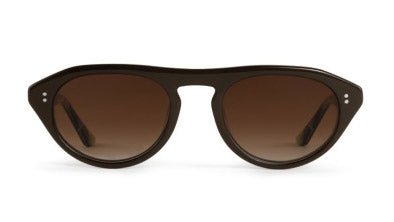 Image of Billie - Bronze Metallic + Bone | Amber Gradient - Sunglass World