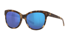 Image of Bimini - Shiny Tortoise | Blue Mirror 580G - Sunglass World