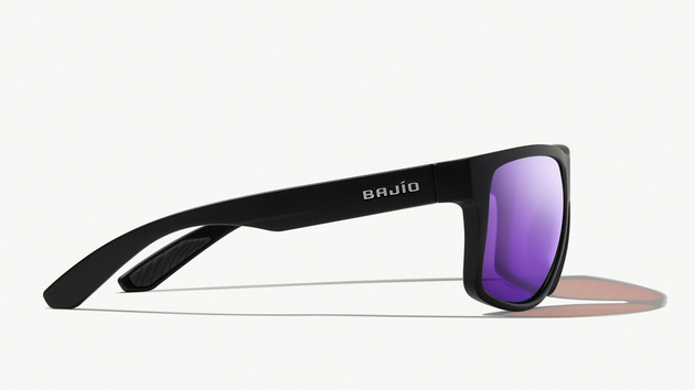 Image of Boneville - Black Matte | Violet Mirror Polycarbonate