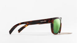 Image of Caballo - Tortoise Gloss | Green Mirror Glass - Sunglass World