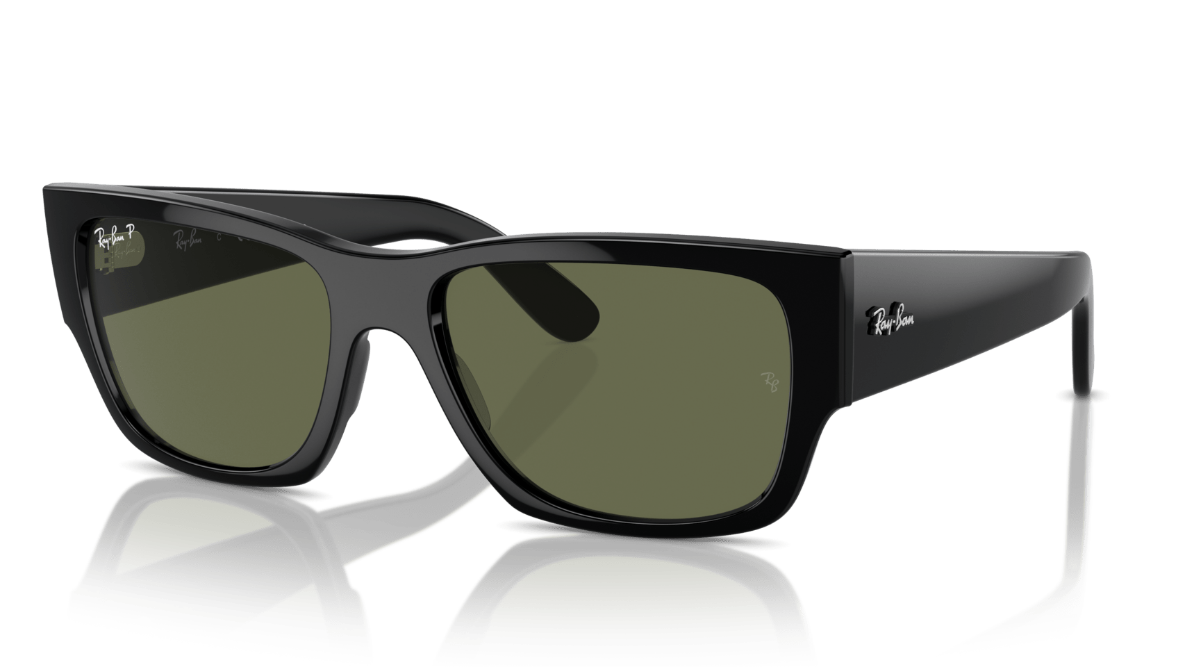 Carlos - Black | Green Polarized - Sunglass World