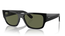 Image of Carlos - Black | Green Polarized - Sunglass World