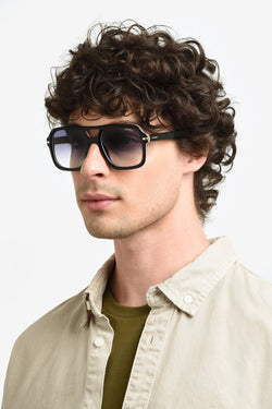 Image of Carrera 317/S - Stripes Black | Dark Blue Fade - Sunglass World