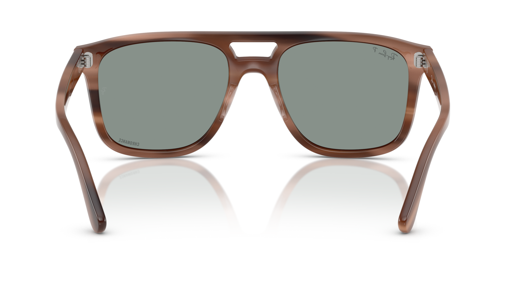 Image of RB2213CH Chromance - Havana Brown | Polarized Light Blue