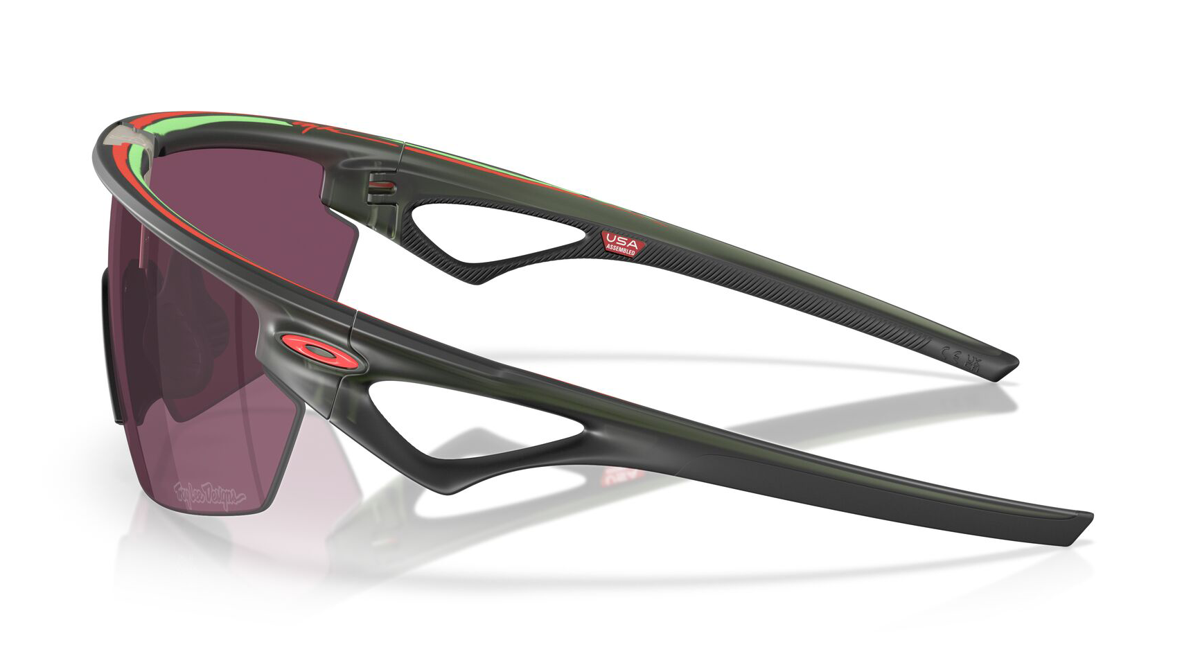 Image of Sphaera Troy Lee Designs Series - Matte Olive Ink | Prizm Road Black