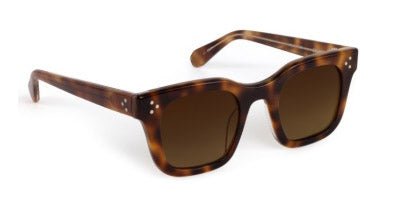 Image of Celeste - Maple and Crystal | Amber Gradient Polarized - Sunglass World