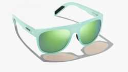 Image of Chelem - Cenote Blue Gloss | Green Mirror Glass - Sunglass World