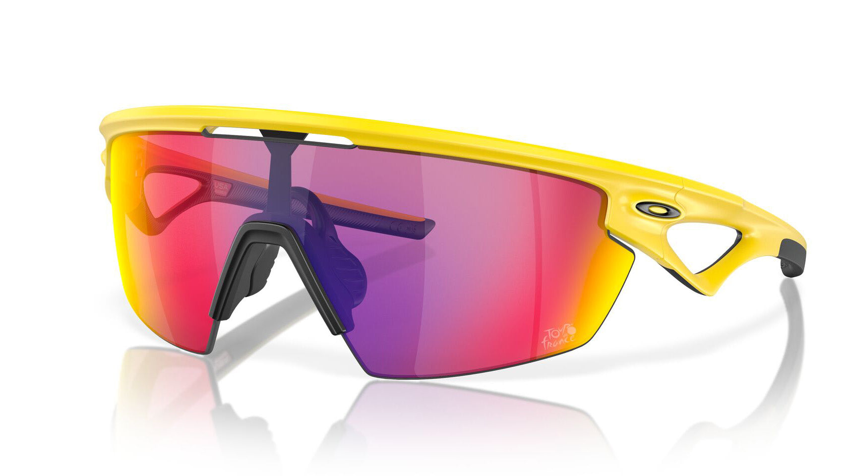 Image of Sphaera Tour de France - Matte Yellow | PRIZM Road