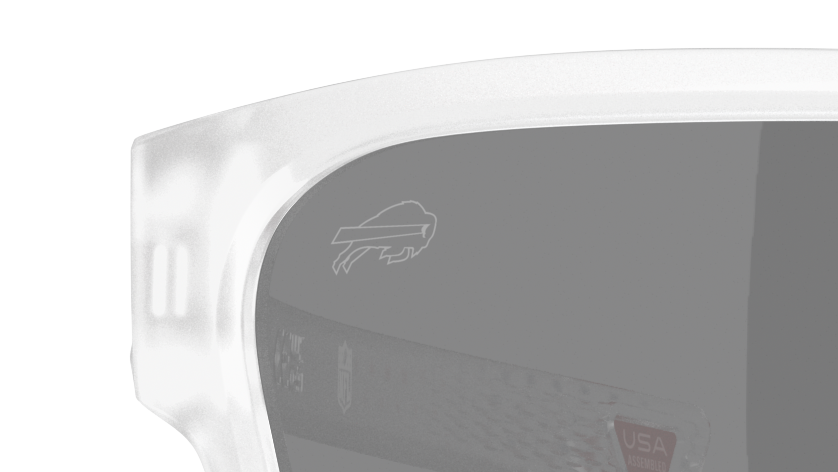 Image of Briza - Matte Clear Buffalo Bills | Prizm Black