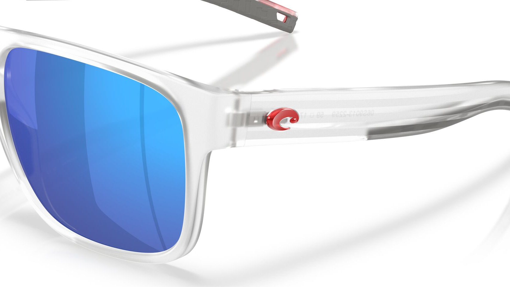 Image of Spearo XL Starboard and Stripes - Matte Clear | Blue Mirror 580G