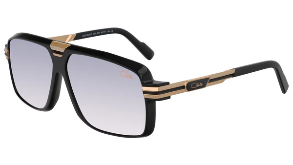 Image of 6032 Shiny Black w/Gold | Grey Gradient