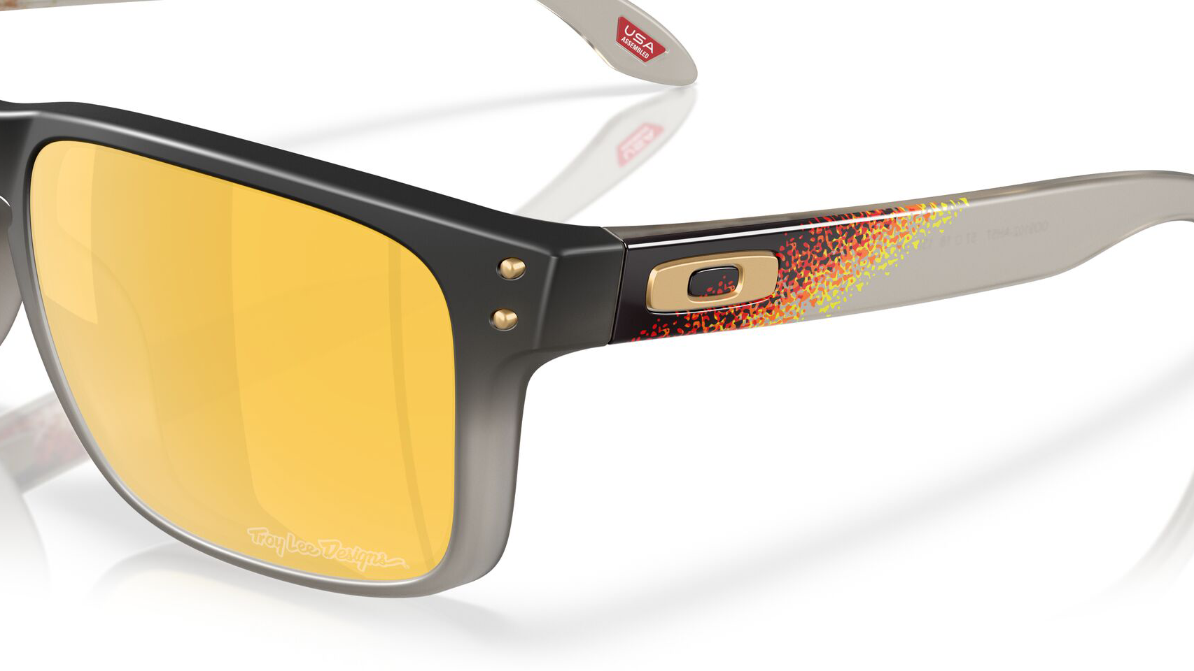 Image of Holbrook Troy Lee Designs - Black Fade | Prizm 24K Polarized
