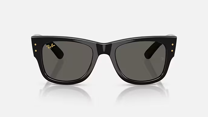 Image of Mega Wayfarer A$AP ROCKY Blacked Out - Black | Dark Gray