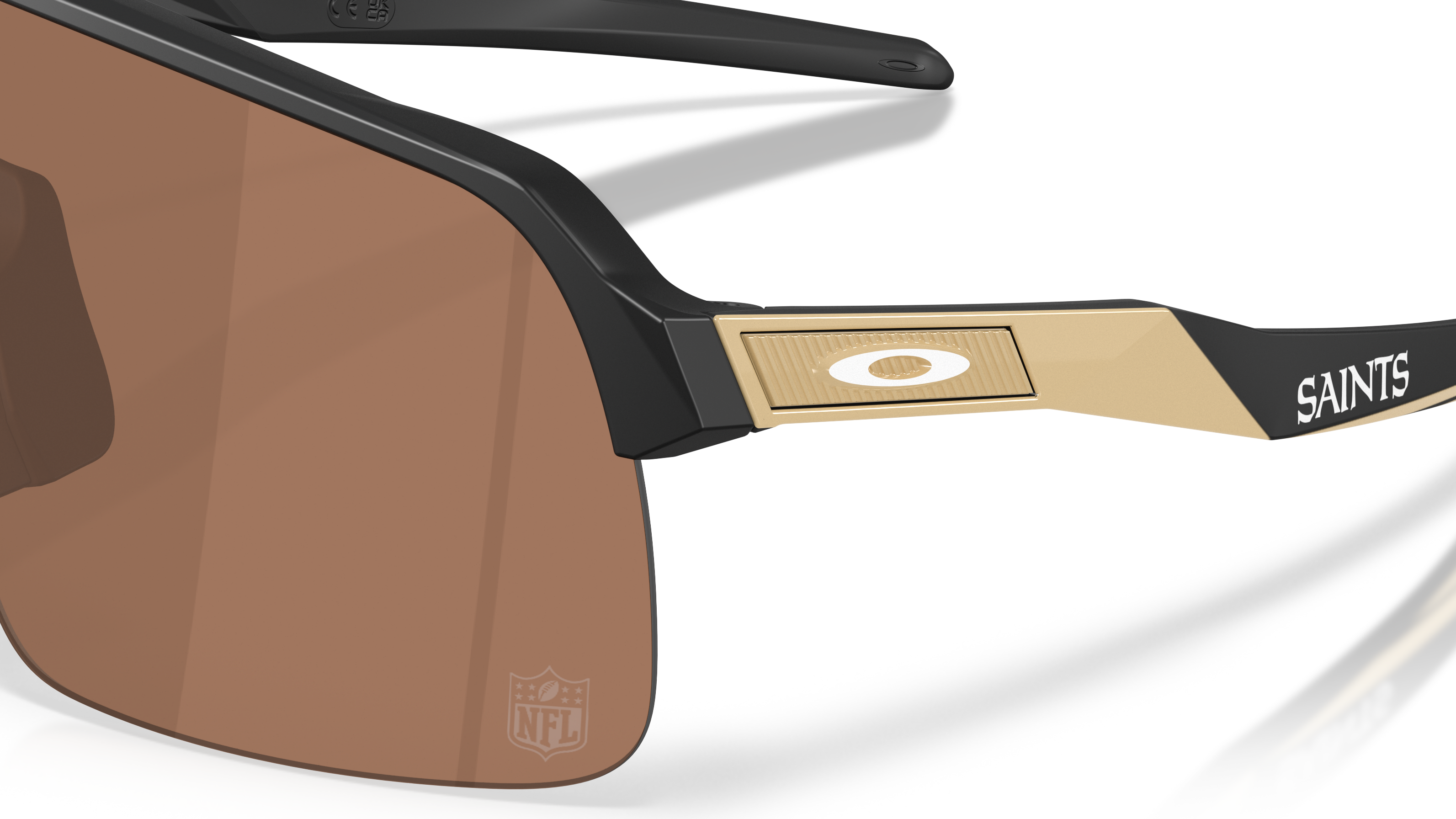 Image of Sutro Lite New Orleans Saints - Matte Black | Prizm Tungsten