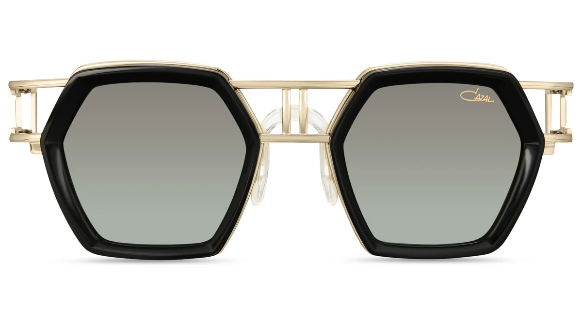 Image of 677 - Black with Gold | Grey Gradient