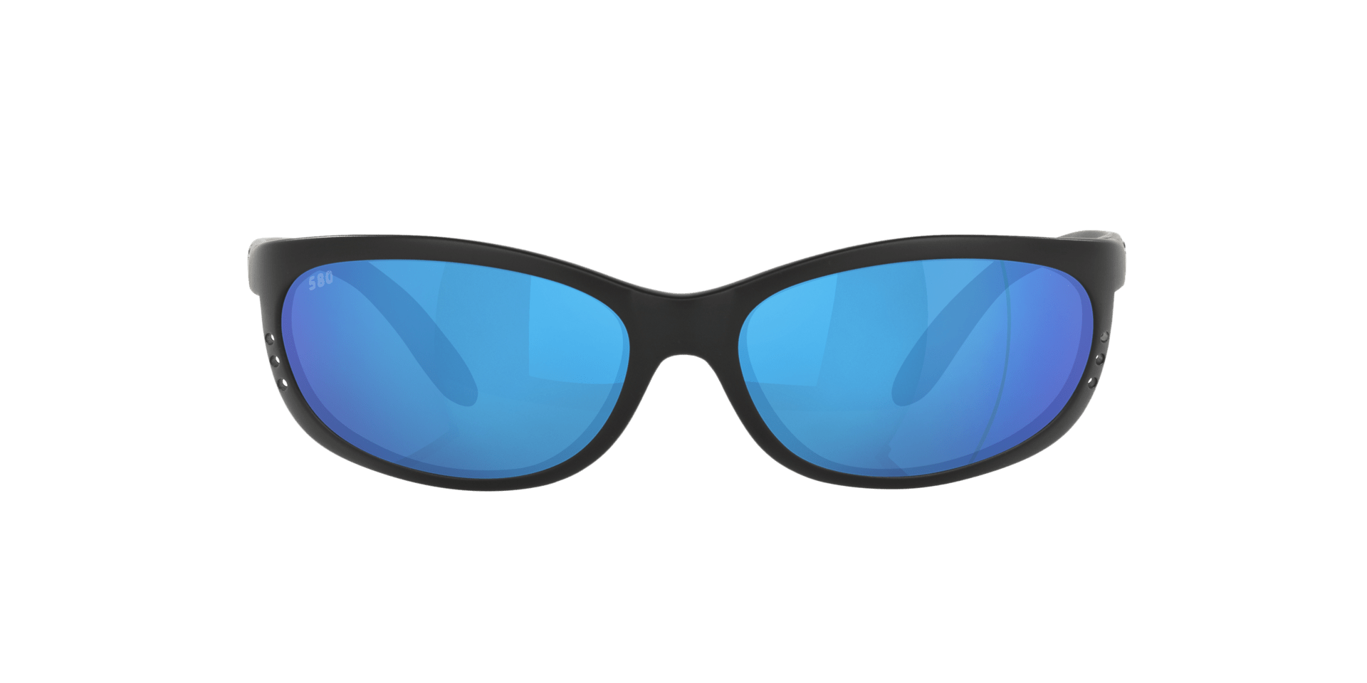 Image of Fathom - Matte Black | Blue Mirror 580G - Sunglass World
