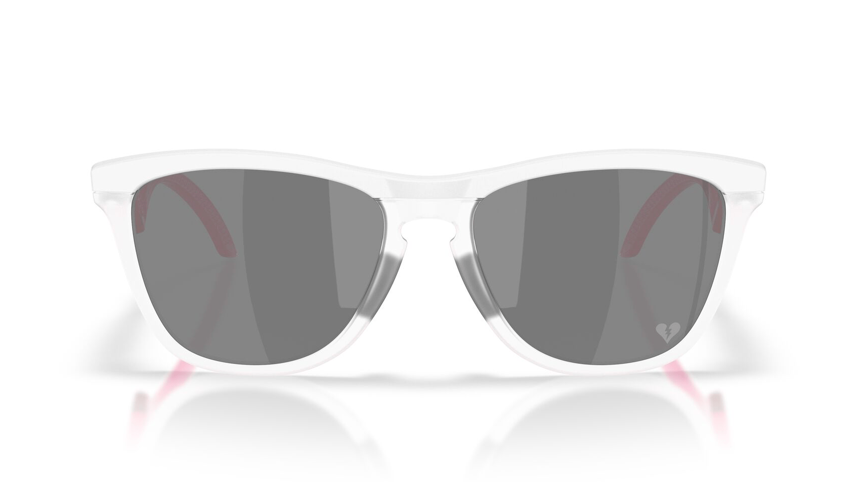 Frogskins Hybrid - Matte White | Prizm Black - Sunglass World
