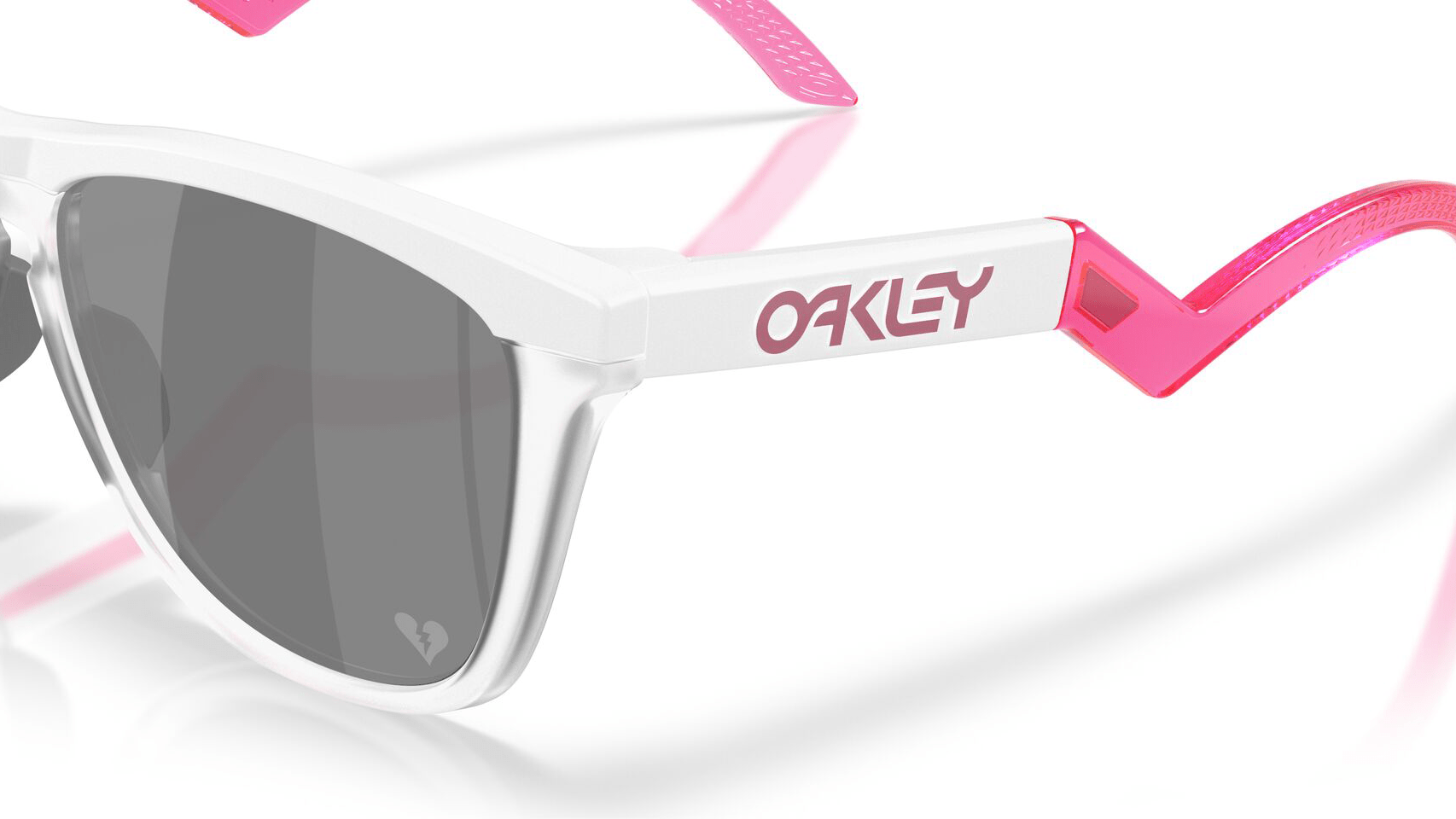 Frogskins Hybrid - Matte White | Prizm Black - Sunglass World