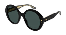 Image of GG1081S - Shiny Solid Black | Grey - Sunglass World