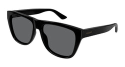 Image of GG1345S - Shiny Black | Grey - Sunglass World