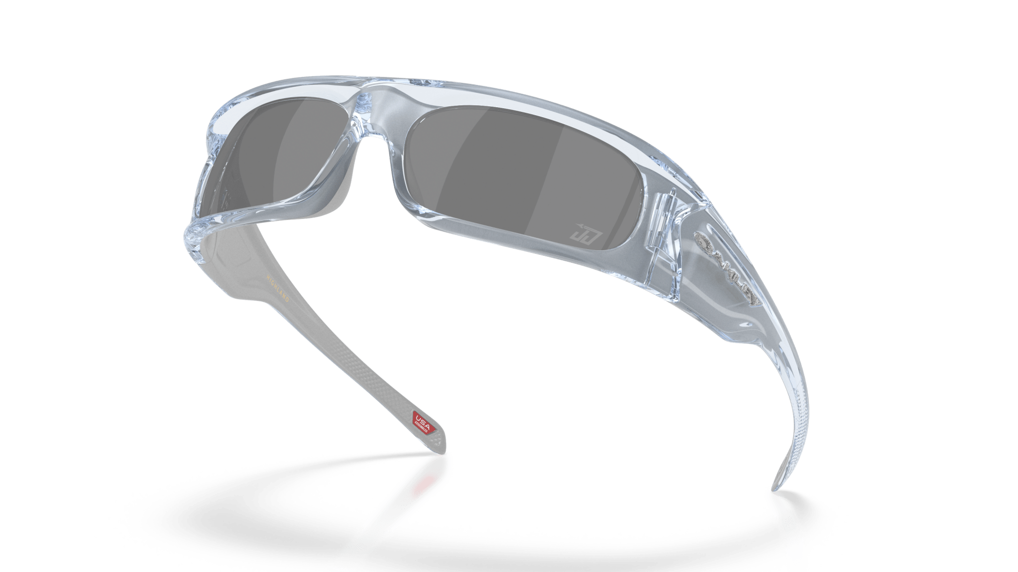 Image of Highland Justin Jefferson - Silver Glass Effect | Prizm Black - Sunglass World