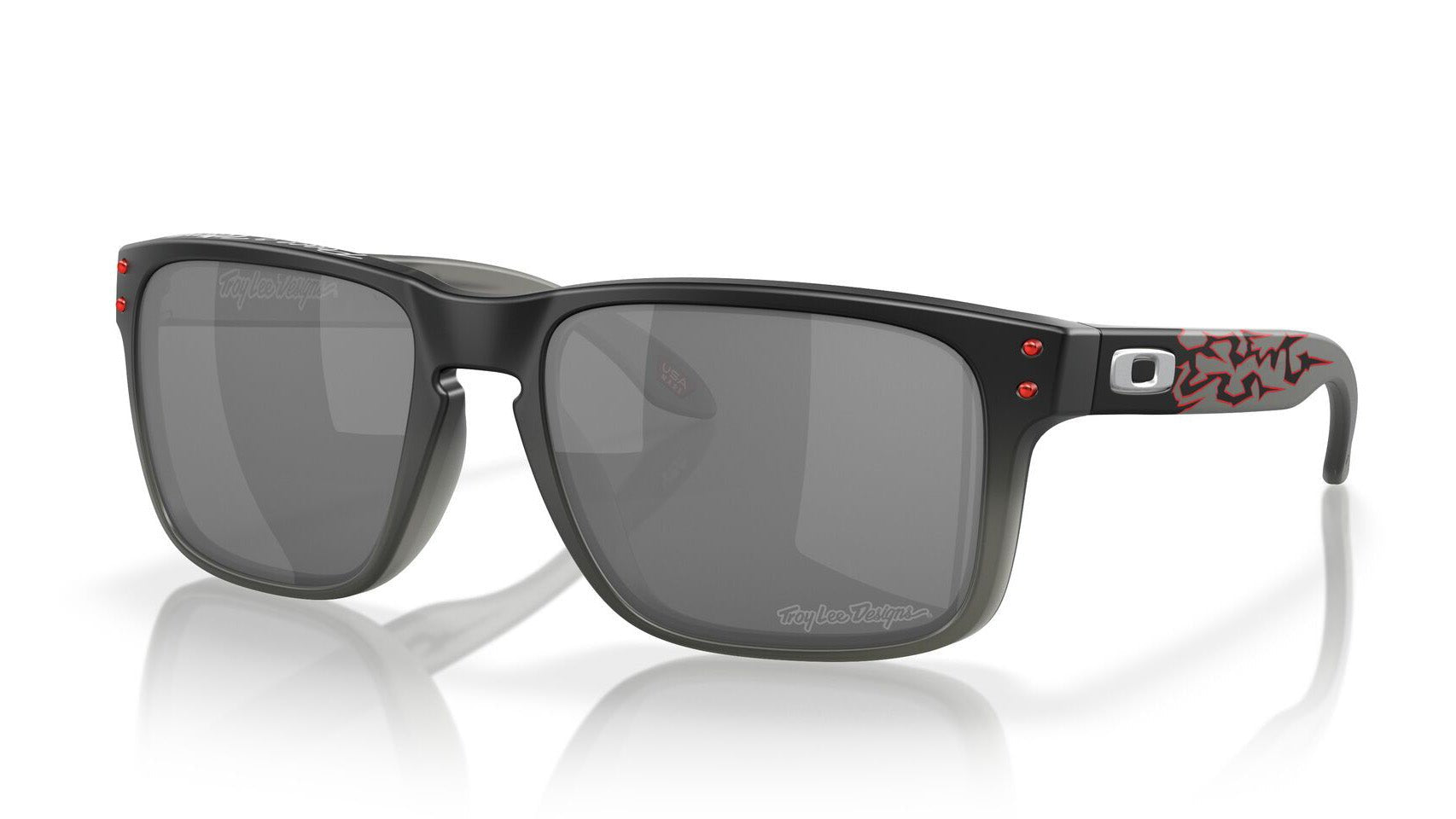 Holbrook Troy Lee Designs - Black Fade | PRIZM Black - Sunglass World