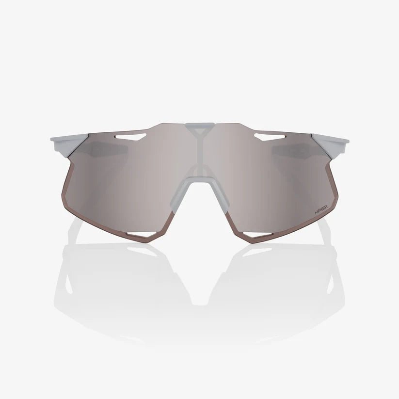 Hypercraft - Matte Stone Grey | HiPER® Silver Mirror Lens - Sunglass World