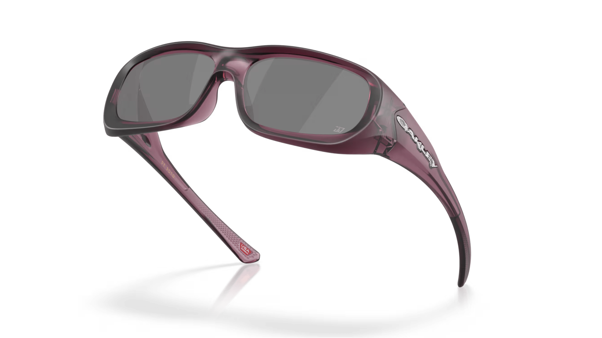 Image of Justin Jefferson Signature Series De Soto – Matte Transparent Indigo | Prizm Black - Sunglass World