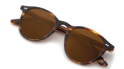 Image of Landry - Matte Hickory | Amber Polarized - Sunglass World