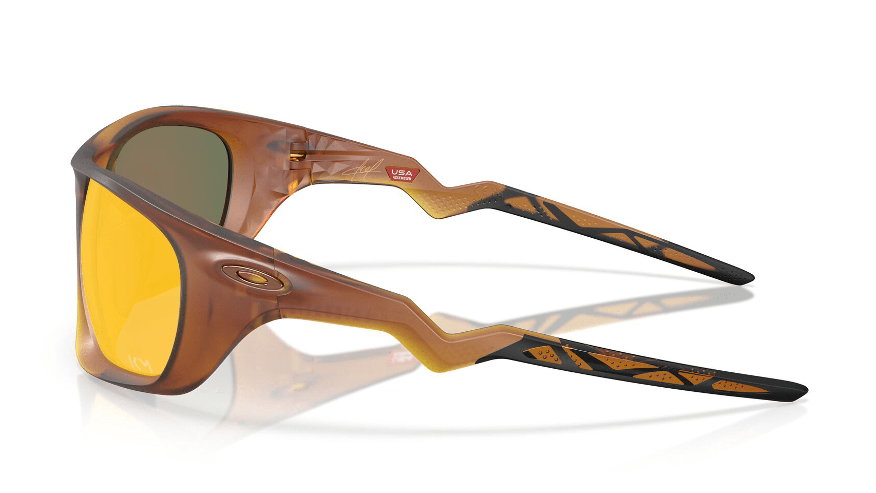 Image of Lateralis KYLIAN MBAPPE Sig Series - Matte Dark Amber | Prizm Ruby - Sunglass World