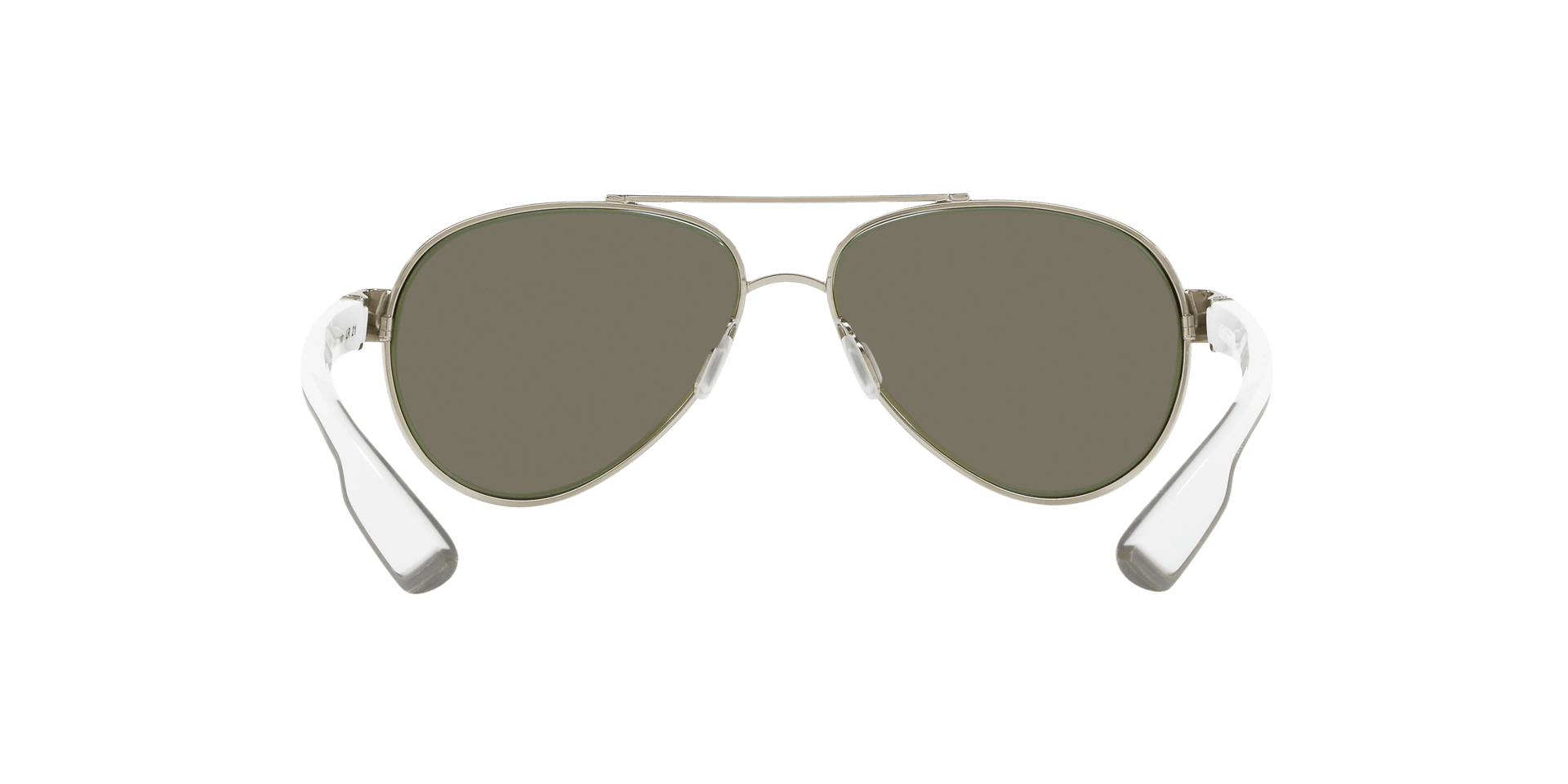Image of Loreto - Palladium W | White Temples | Blue Mirror 580G - Sunglass World