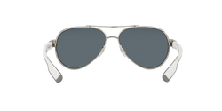 Image of Loreto - Palladium W | White Temples | Blue Mirror 580P - Sunglass World