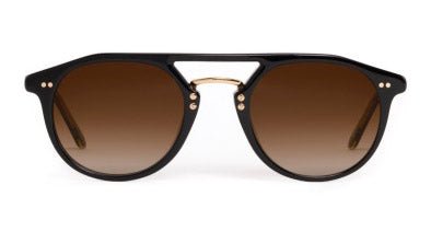 Image of Markle - Black + Black Tea 18K | Amber Gradient - Sunglass World