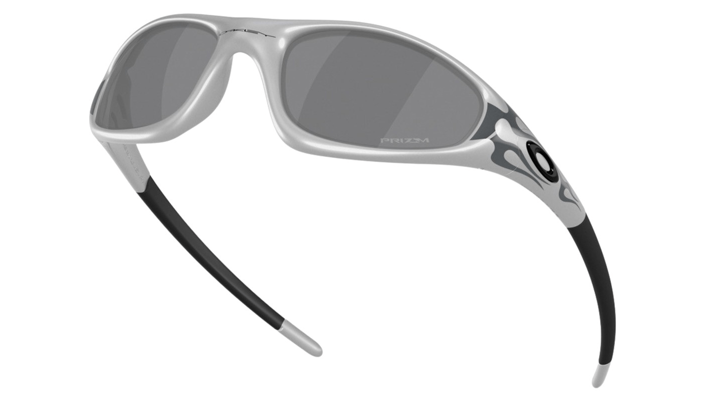 MUZM Straight Jacket 99 X - Silver Grey Flames | Prizm Black - Sunglass World