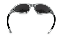 Image of MUZM Straight Jacket 99 X - Silver Grey Flames | Prizm Black - Sunglass World