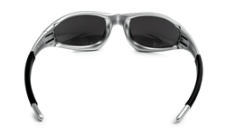 Image of MUZM Straight Jacket 99 X - Silver Grey Flames | Prizm Black - Sunglass World