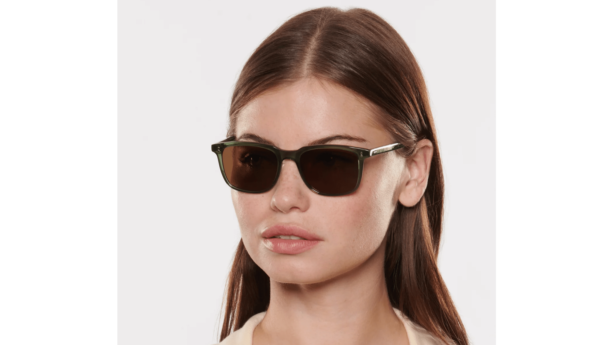 Image of Olivier - Bottle Green | Amber - Sunglass World