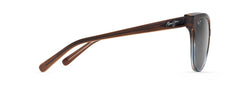Image of Olu Olu - Translucent Dark Chocolate W | Blue | Maui Rose - Sunglass World