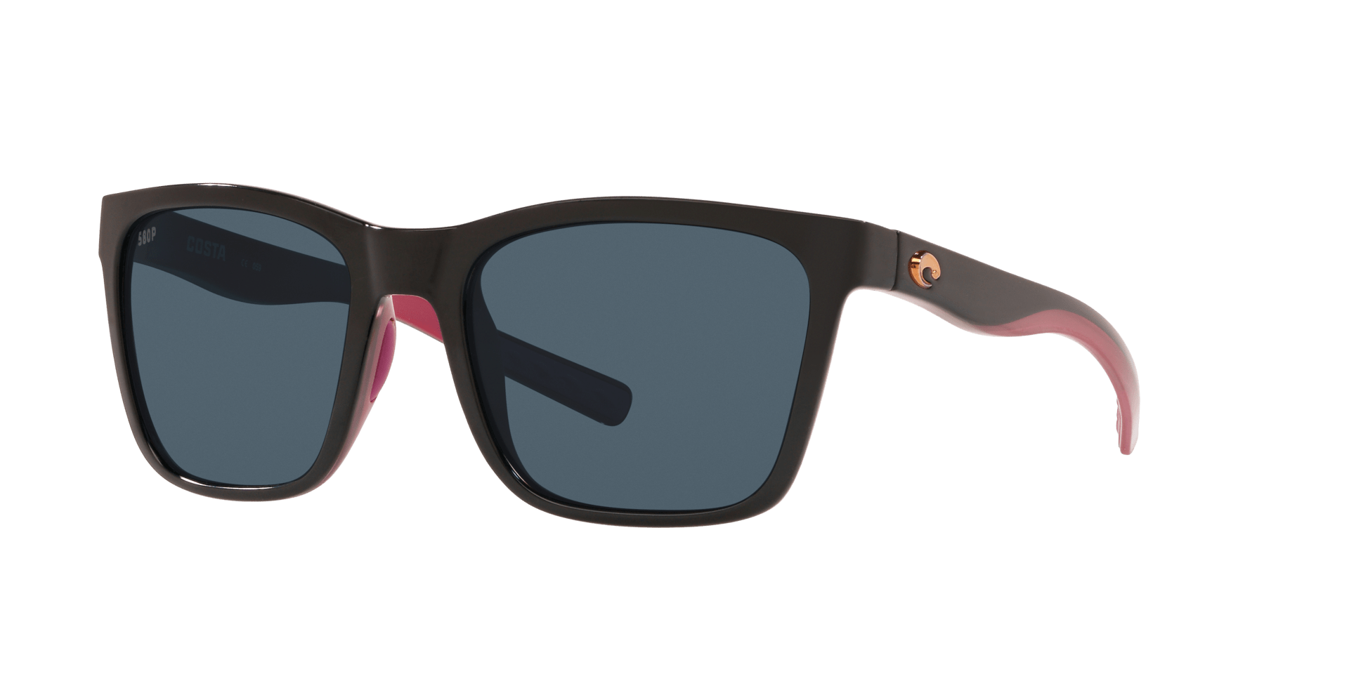 Panga - Shiny Black | Crystal | Fuchsia | Gray 580P - Sunglass World