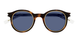 Image of SL 521 Rim - Shiny Medium Havana | Blue - Sunglass World
