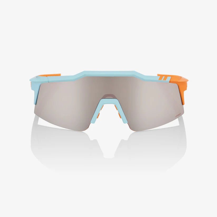 Speedcraft SL - Soft Tact Two Tone | HiPER Silver Mirror Lens - Sunglass World
