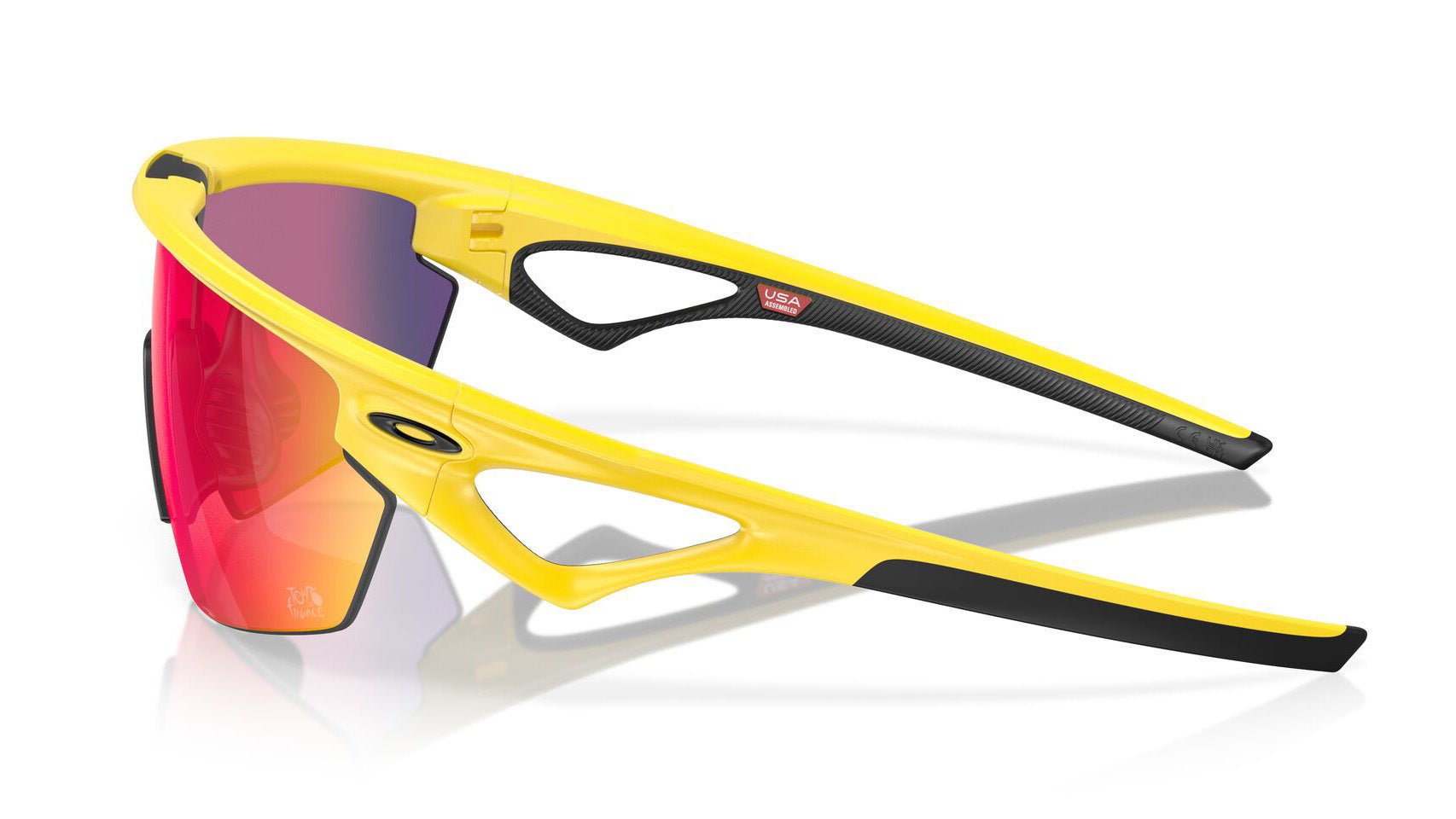 Image of Sphaera Tour de France - Matte Yellow | PRIZM Road - Sunglass World