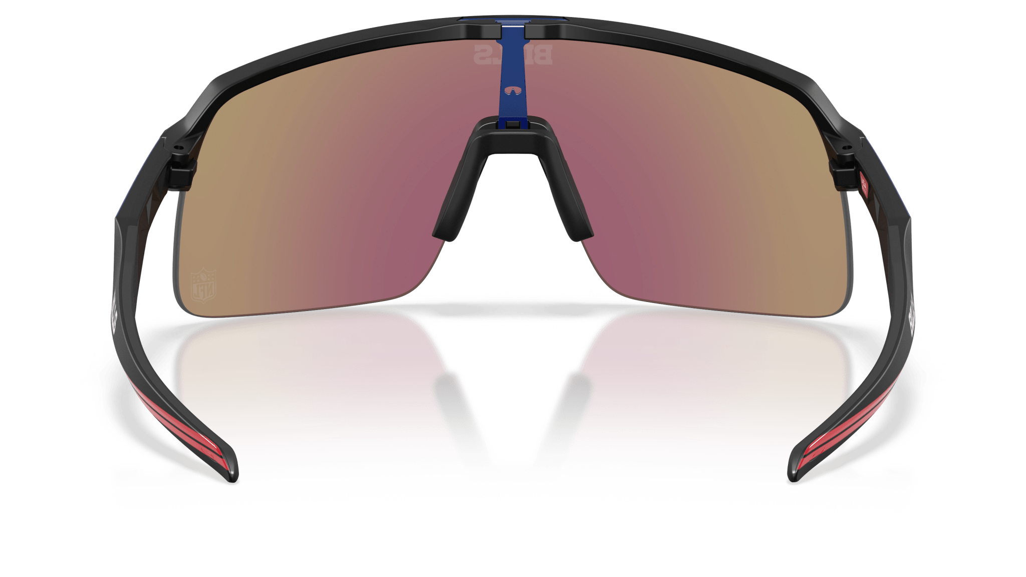 Image of Sutro Lite Buffalo Bills - Matte Black | Prizm Snow Sapphire - Sunglass World