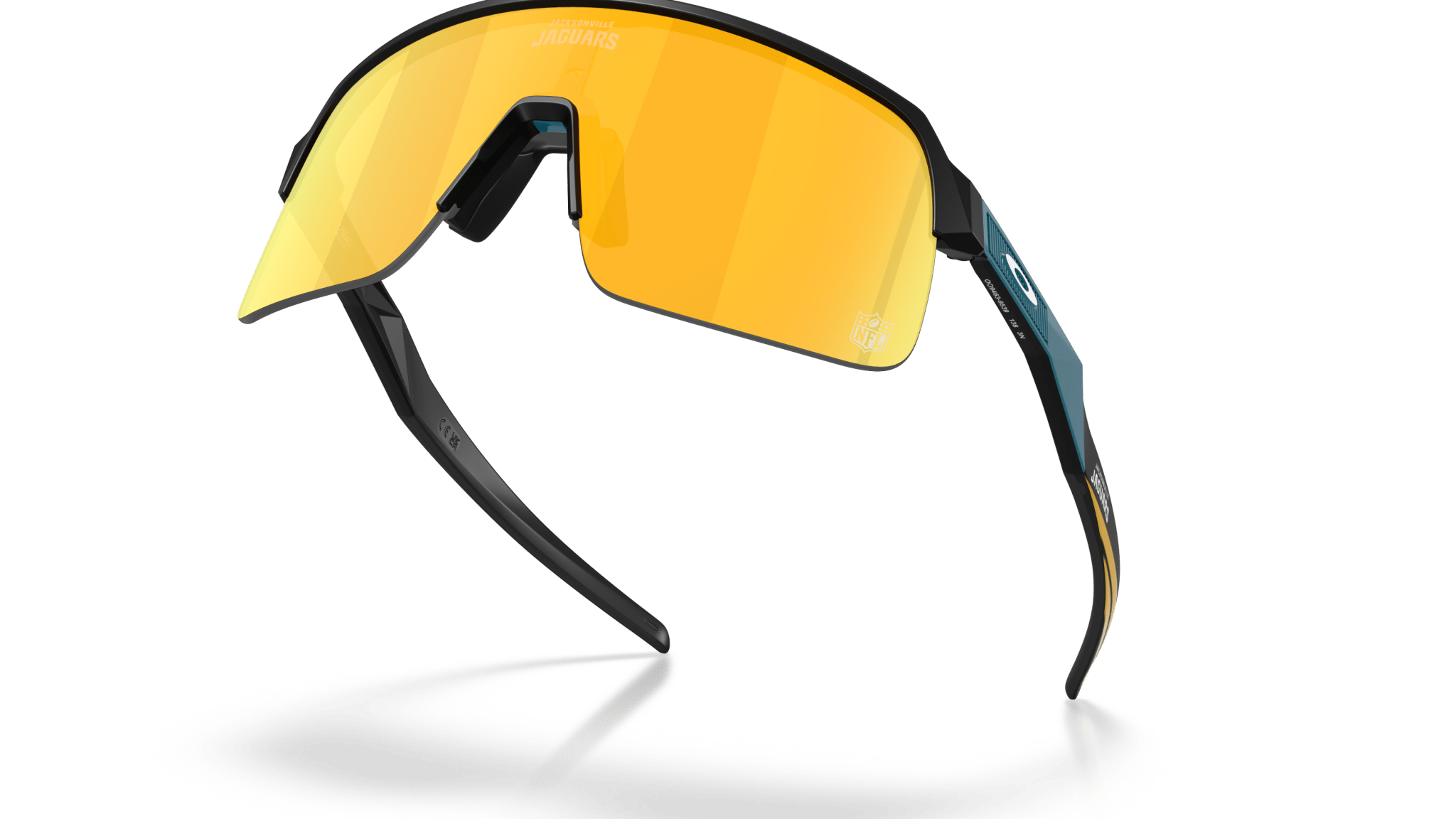 Image of Sutro Lite Jacksonville Jaguars - Matte Black | PRIZM 24K - Sunglass World