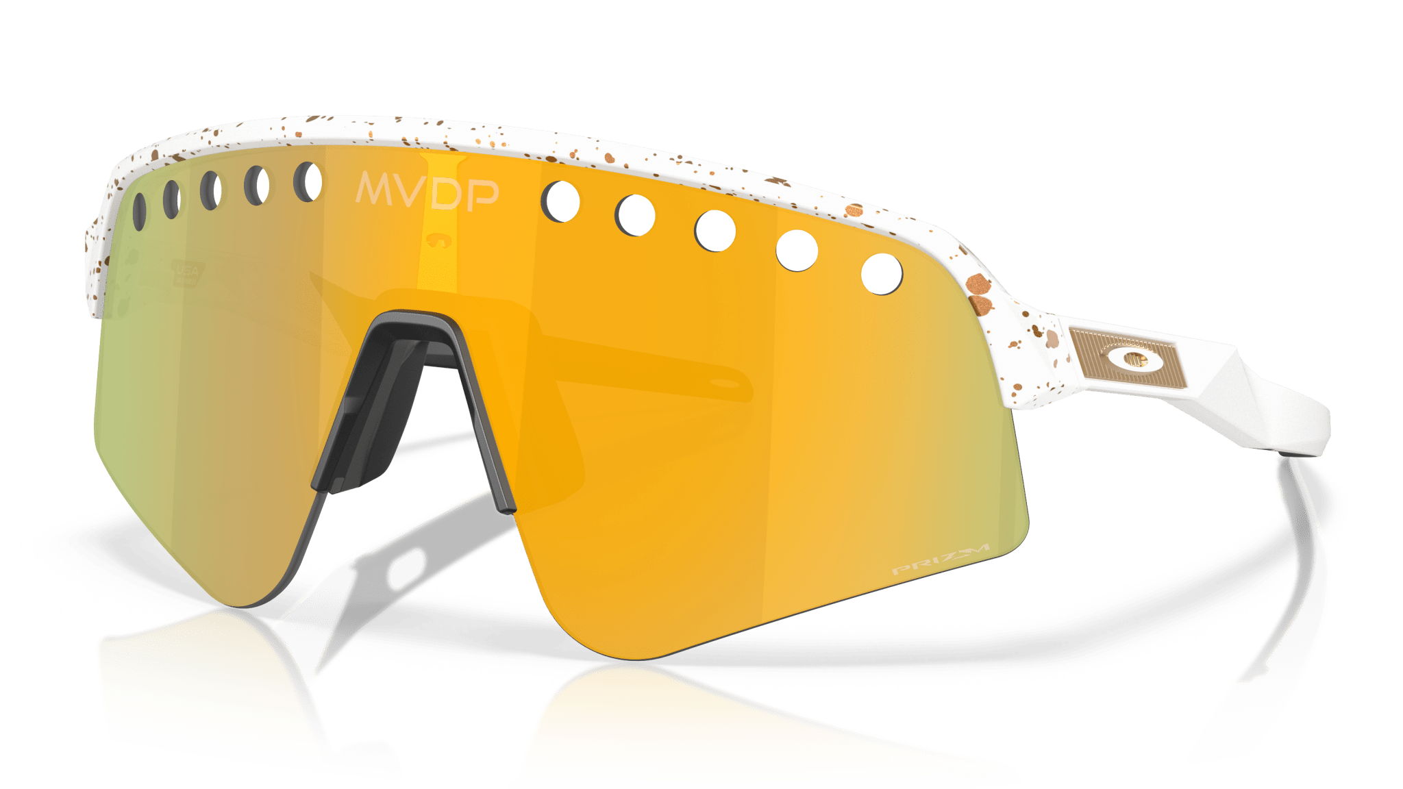 Image of Sutro Lite Sweep - MVDP Red/Gold Splatter | Prizm 24K - Sunglass World
